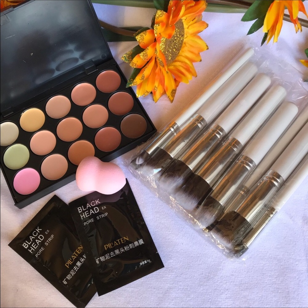 NewContours Palette/10pcsBrushes/2Blackhead Remove